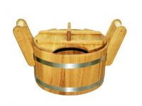 Oak infusion bucket 20 l with lid