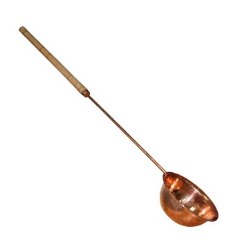 Large copper ladle 50 cm  ― Russian Bath House