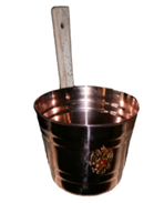 Large copper pail 5 l ― Russian Bath House