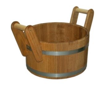 Oak washtub 20 l ― Russian Bath House