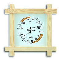 Bimetal hair thermo-hygrometer (1008)