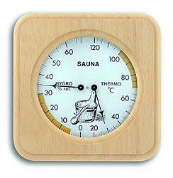 Bimetal hair thermo-hygrometer (1007)  ― Russian Bath House