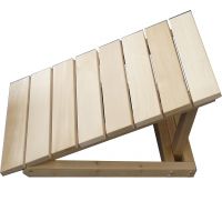 Подспинник для сауны раскладной