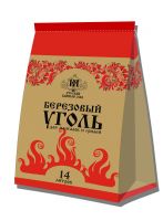 Уголь древесный березовый 14 л