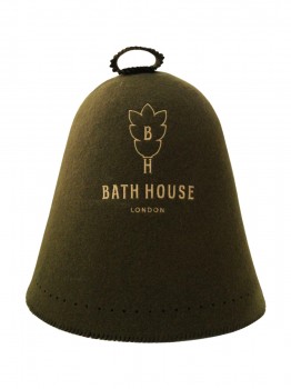 Seamless sauna hat, 100% wool felt ― Russian Bath House