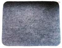 Коврик ПШ серый  47 x 37 cм 