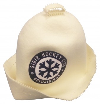 Seamless sauna hat, 100% wool felt  ― Russian Bath House