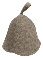 Felt hat, grey 