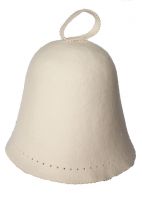Seamless sauna hat, 100% wool felt