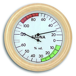 Bimetal hair thermo-hygrometer (1006)  ― Russian Bath House