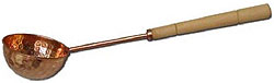 Economy copper ladle SAUNIA 48 cm ― Russian Bath House