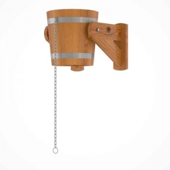 Refreshment bucket 12 l, oak ― Russian Bath House