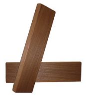 Abachi plank 2 m, heat-treated