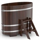 Купель овальная одноместная  лиственница