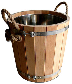 Infusion bucket 15 l with stainless insert ― Russian Bath House