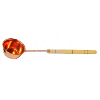 Small copper ladle 40 сm  ― Russian Bath House