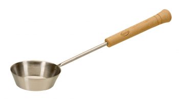 Matt stainless steel ladle SAUNIA ― Russian Bath House