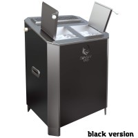 Печь «ПАРиЖАР» 10 кВт BLACK VERSION  (380 В)   