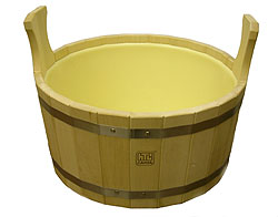 Washtub with plastic insert 15 l ― Russian Bath House