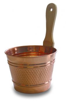 Copper pail 3 l ― Russian Bath House