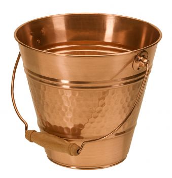 Copper bucket 5 l SAUNIA ― Russian Bath House