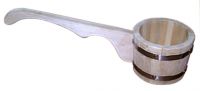Ladle with horizontal handle 1.5 l